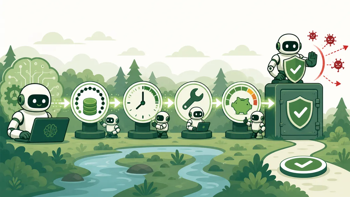 Illustration zu Budget Control für KI-Agenten